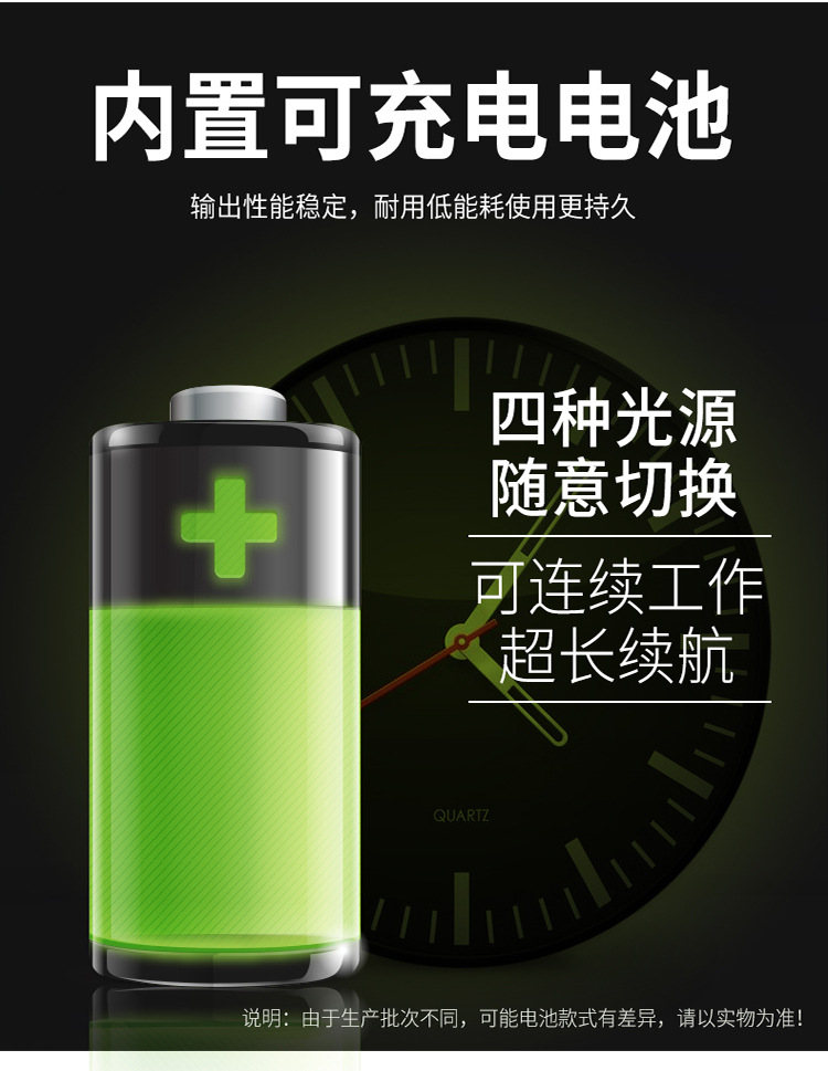 New Tripod Warning Light Car Led Charging Multi-Function Lighting Emergency Survival Warning Sign Triangle Light