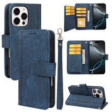 适用酷派Coolpad X100风云再现九卡款钱包式插卡防摔手机皮套批发