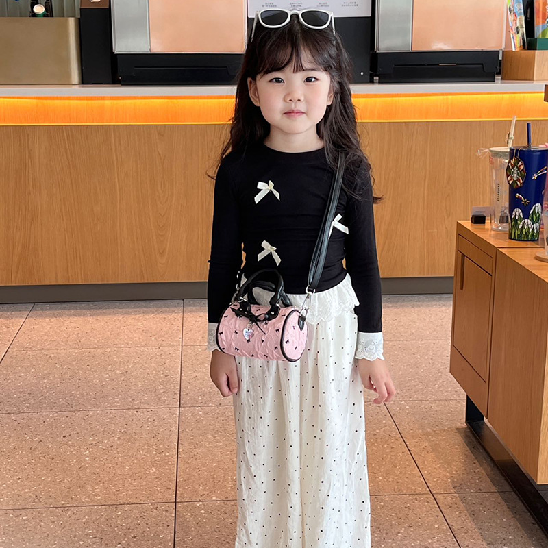 Dolce amor arco pequeña niña mochila mini lindo bebé mochila nuevo bolso de mano para niños