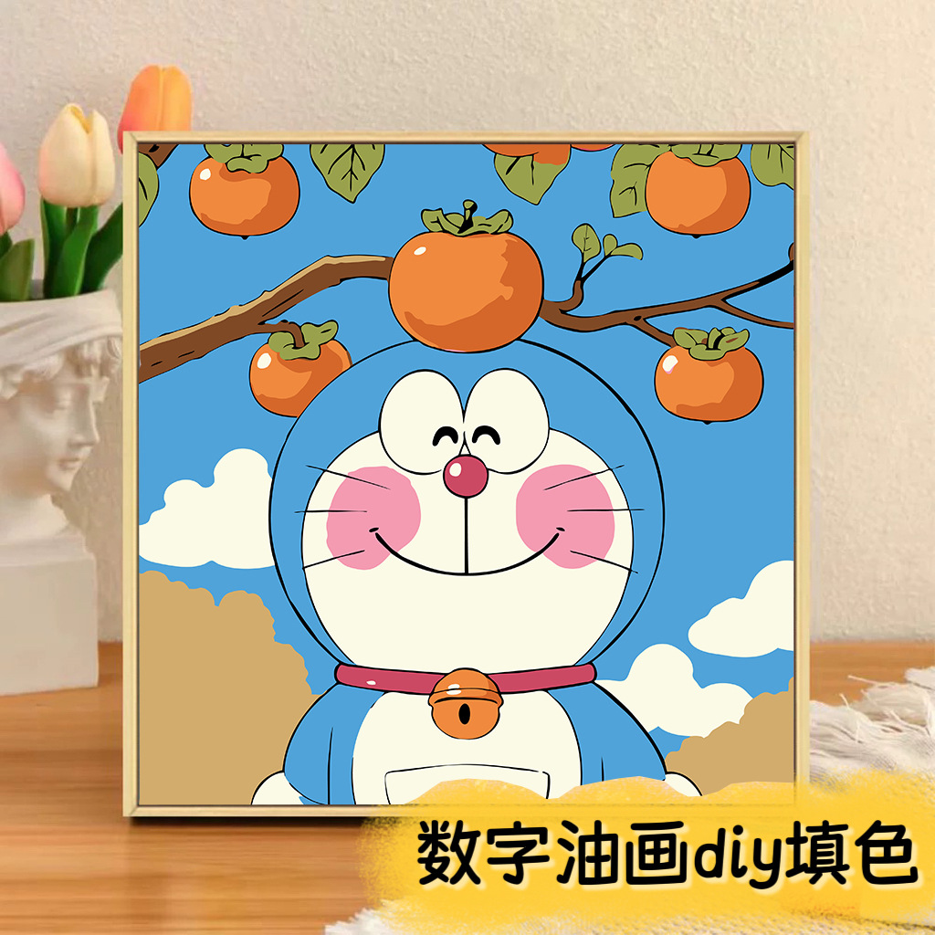 LA418 / 20*20cm 뒷판 + 물감 + 붓