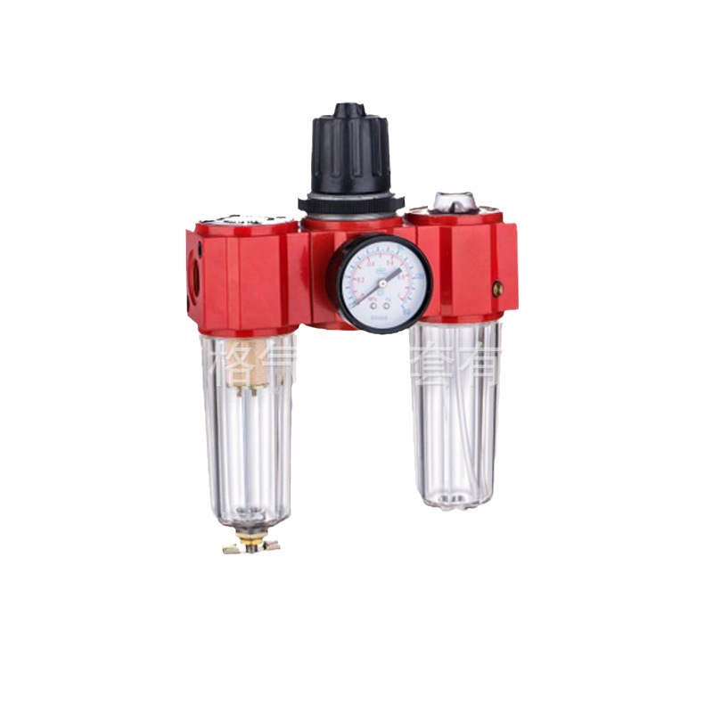 39系列气源处理件 398 气源三联件 三联体 空气过滤减压气动