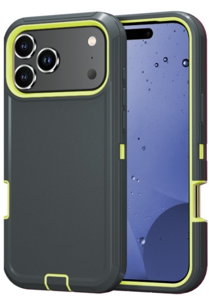 适用于iPhone17pro三防机器人手机壳外贸专供重防三合一手机壳|undefined