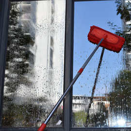 批发天花板清洁扫把除尘扫蜘蛛网扫刷清洁工具长扫帚家用软毛