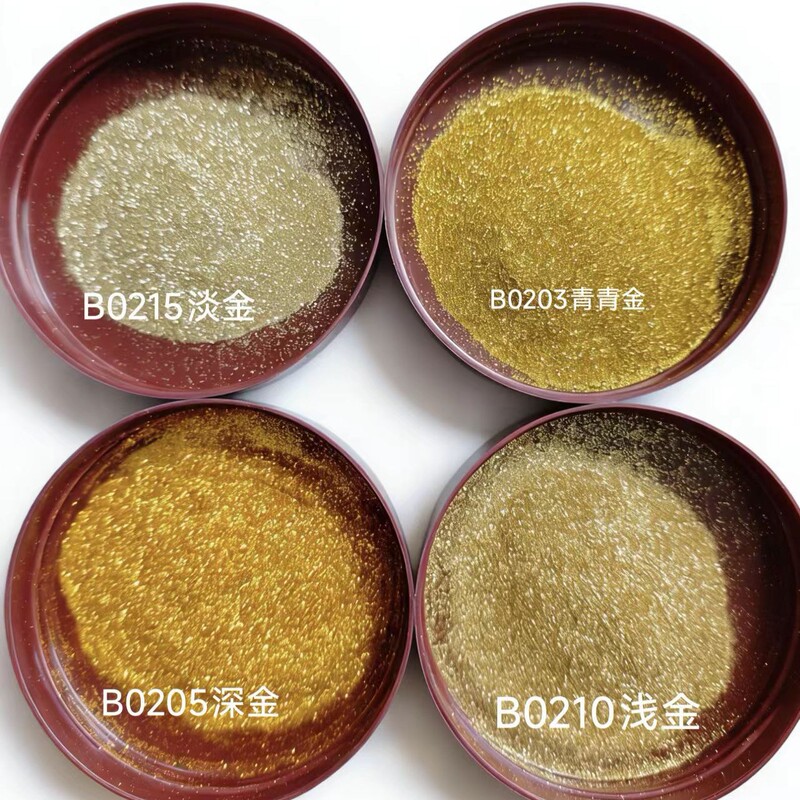 Factory Direct Supply PET Golden Glitter Powder Ceramic Tile Beauty Seam Agent Gold Powder Cross Stitch Photo Frame Nail Art Sequins