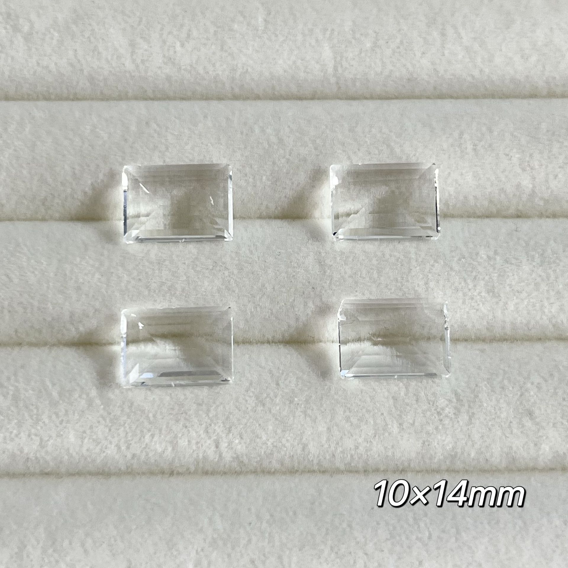 Perceuse pointue transparente JZ-205 [10*14 rectangulaire]