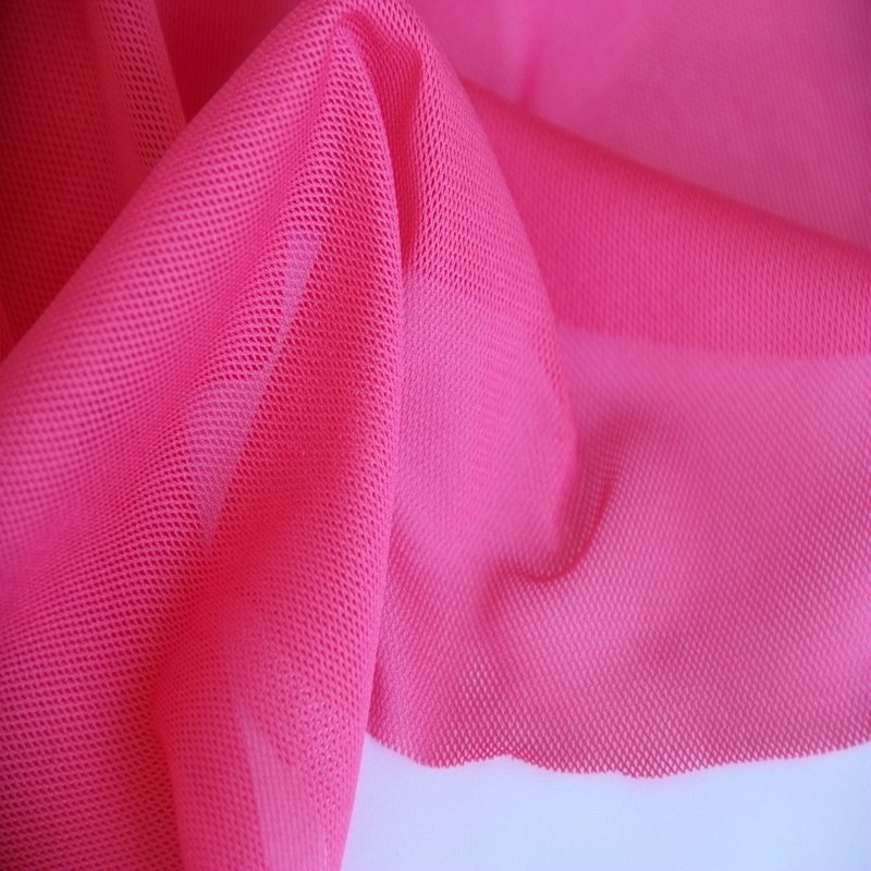 青岛外贸出口源头工厂直销1×1方格网眼布外套服装内衬涤纶布料
