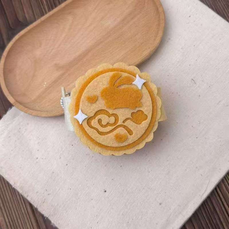 中秋节小月饼情侣生日礼物相册纪念情侣不织布相册手工DIY材料包|undefined