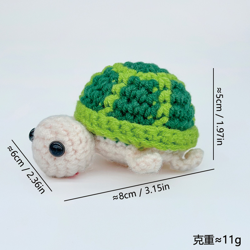 Muñeco Tejido a Mano de Felpa Decorativo para Escritorio y Regalo image 13
