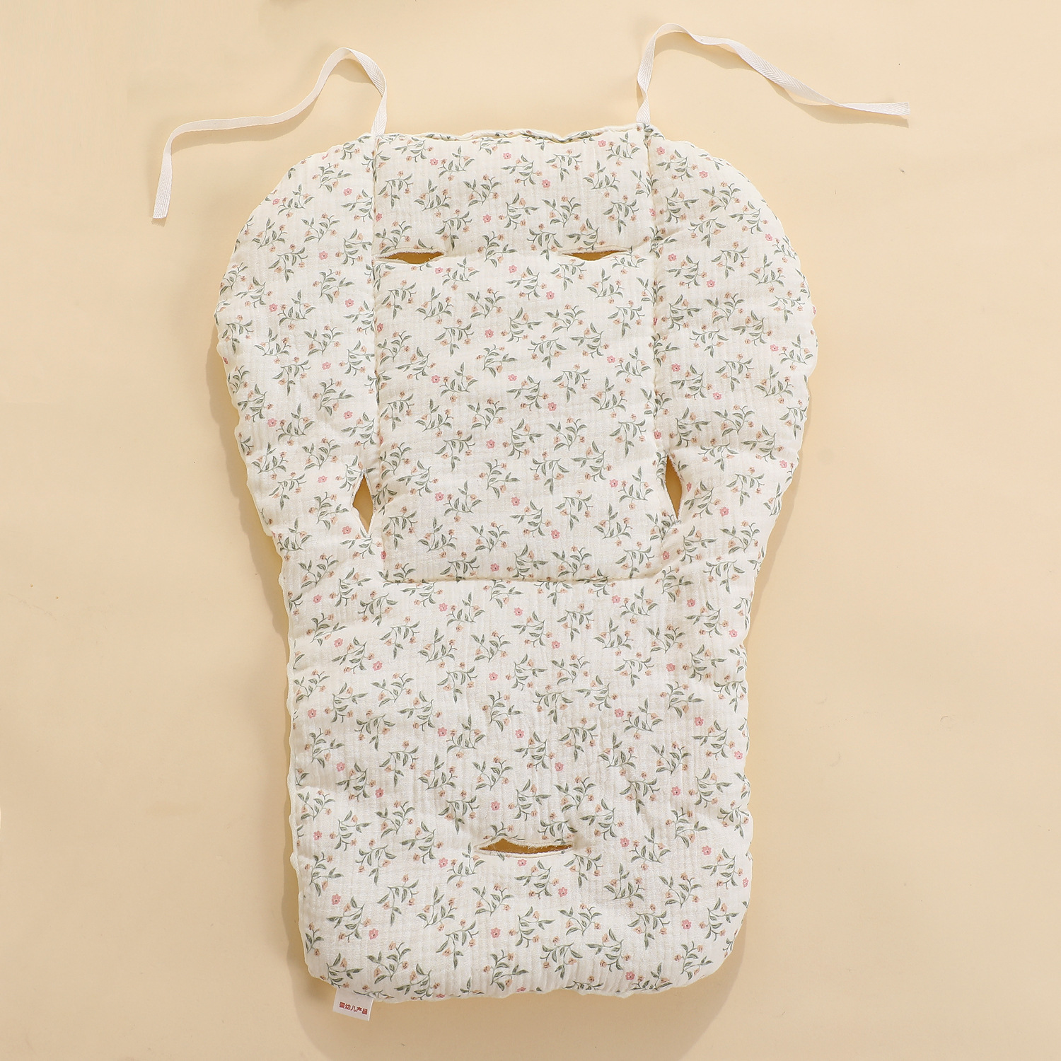 New Baby Stroller Mat Soft Thickened Bean Velvet Cushion Warm Cotton Mattress Stroller Mat Cotton Pad Wholesale