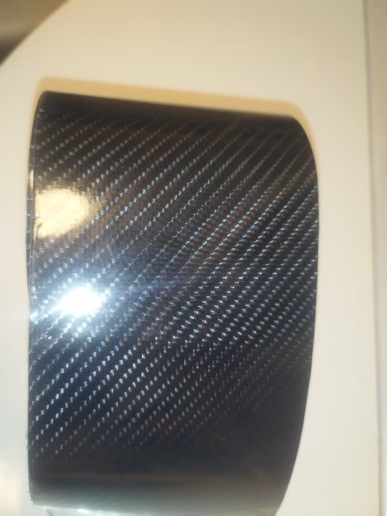 Cross-Border Cutting of 5D Carbon Fiber Automotive Accessories Modification Stickers Pvc Waterproof Scratch-Resistant Glossy Interior 6D Color-Changing Film