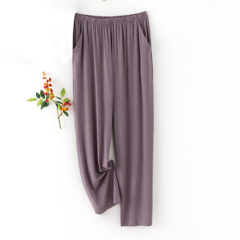 8762B 고대 도자기 보라색 바지