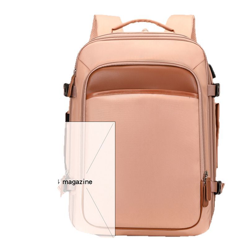 Nueva mochila de viaje de gran tamaño, mochila expandible, mochila para portátil, mochila para equipaje, bolsa de almacenamiento de negocios ligera