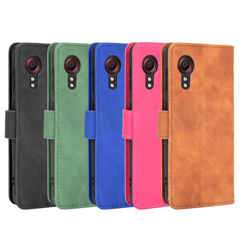 For Samsung Galaxy Xcover 5 skin feel leather phone case Xcover 5 business phone case For Samsung Galaxy Xcover 5 skin feel leather phone case Xcover 5 business phone case