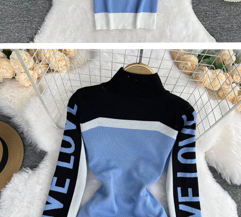 Abbigliamento Donna Abito in maglia elastica e stampata_voghion.com