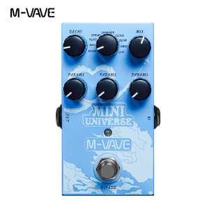 Foreign Trade Guitar Pedal Mini-Universe Digital Modeling Reverb Pedal Mini