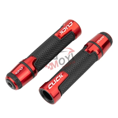 handlebar grips, specifically designed — Motorcycle Handle Cover - click-red
