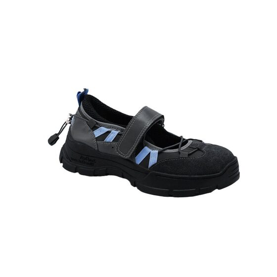 South Korea Ballet Shoes Niche Velcro Functional Mary Jane Shoes Women's 2025 New Casual Genuine Leather Platform Shoes