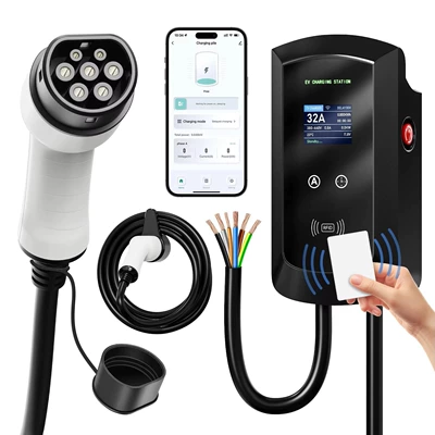 European Standard Charging Pile New Energy Electric Vehicle AC Charging Pile Smart Home Commercial 32A22kw Charging Pile (Elektrikli avtomobil şarj stansiyaları) - european-standard-custom-length