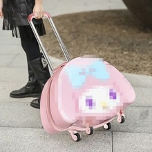 2024新款儿童行李箱大容量万向轮拉杆箱3D卡通图案旅行箱厂家批发