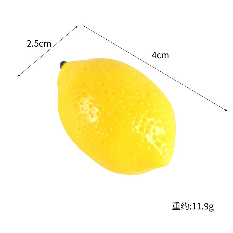 Small lemon fruit cute keychain, backpack accessory, pendant for photo sessions, 2022 collection, wholesale