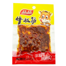 牛板筋12g*60包四川成都麻辣烧烤味牛肉干辣条零食小吃小包装