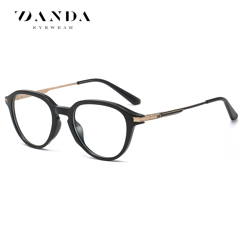 2021 nuevo anti-azul claro gafas lisas TR90 ultra-ligero artístico retro miopía gafas marco 806 estilo coreano gafas lisas