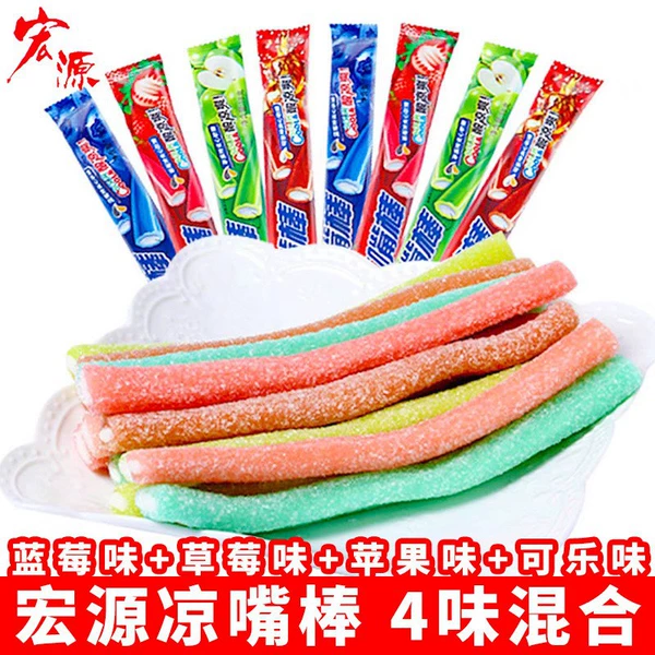 [宏源凉嘴棒4味混合40支]