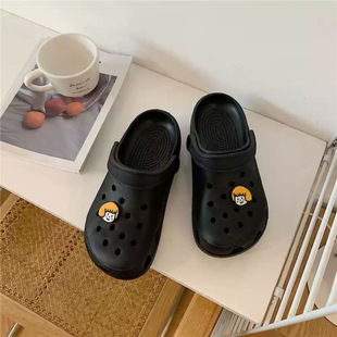 Nurse Cave Shoes Couple Cute Non-slip EVA Beach Sandals Home suit DIY Accessories Slippers Female College Style