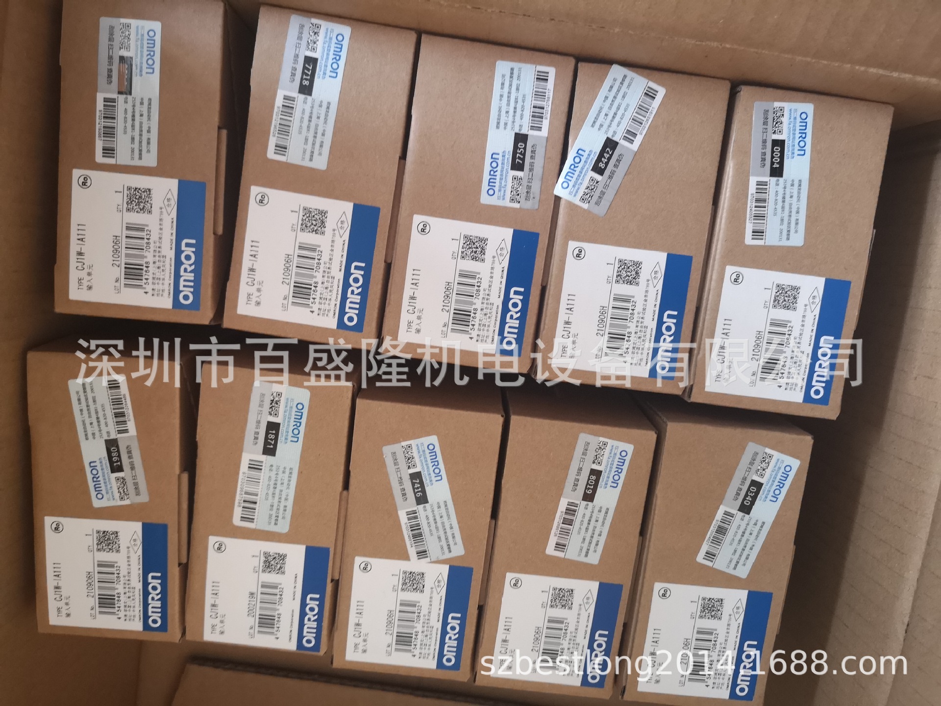 Omron/欧姆龙原装全新 PLC模块CJ1W-B7A04  CJ1W-CRM21-B假一罚十