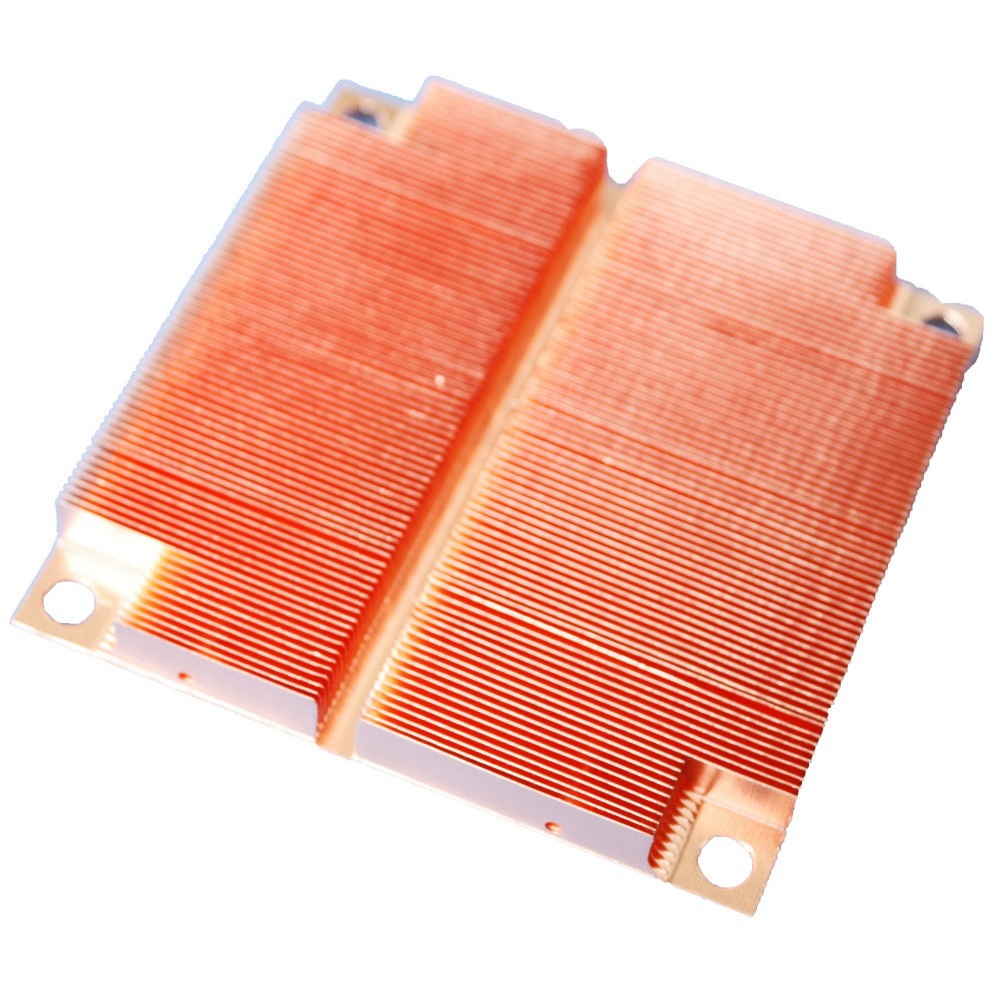 铲齿 加工高密齿铜散热片 数控铲齿散热器 铲片散热器 铲齿散热片