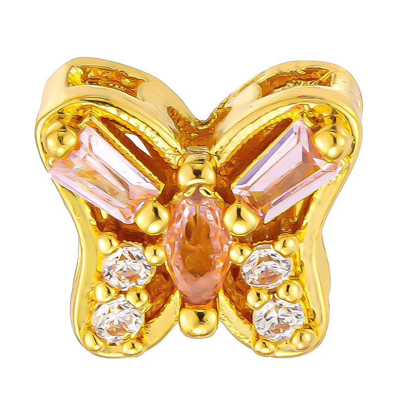 Douyin Venta caliente Colgante de microincrustaciones de cobre chapado al por mayor Cientos de colgantes de cobre opcionales a su gusto, fábrica de origen al por mayor sin cadena