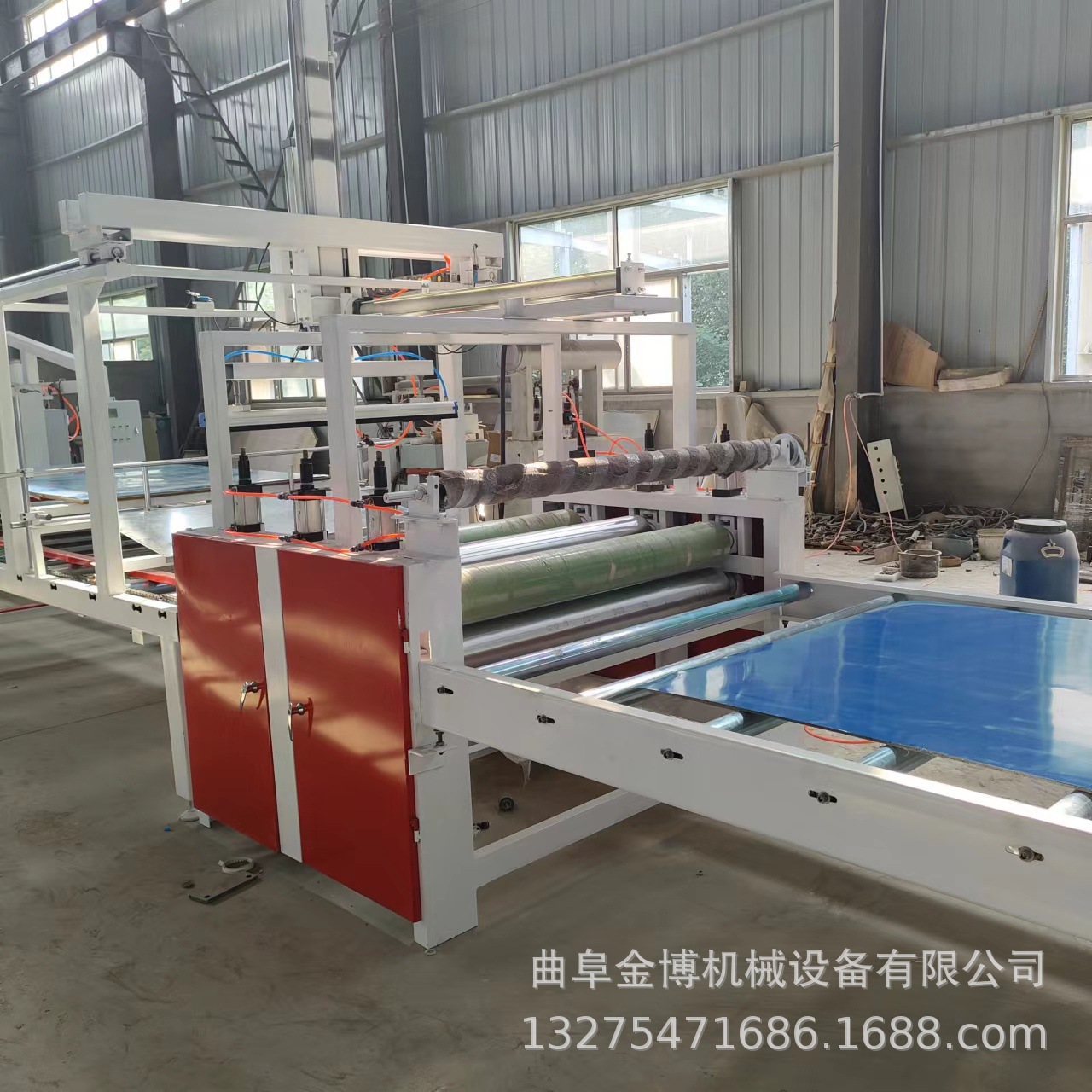 龙门架热熔胶平贴机