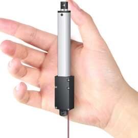 直线迷你微型电动推杆伸缩杆升降杆往复2412v行程v直流小电机电缸