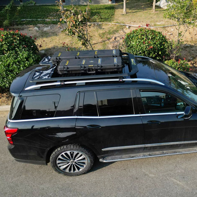 Beijing Bj90 Roof Rack, Roof Box, Ladder, Mountain Climbing, Original Outdoor Off-Road Vehicle Modified Roof Platform