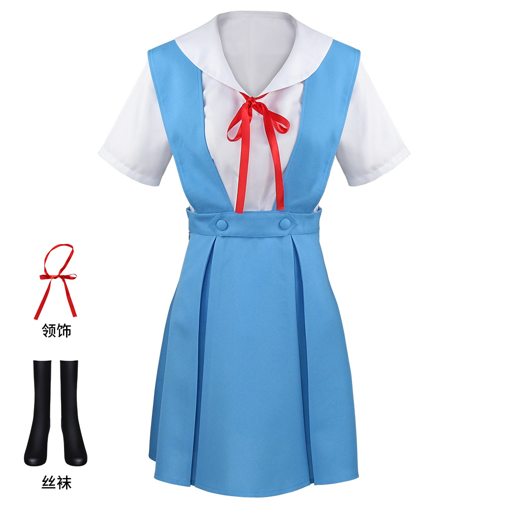 新世纪绫波丽cos服葛城美里明日香cosplay动漫二次元服装全套现货