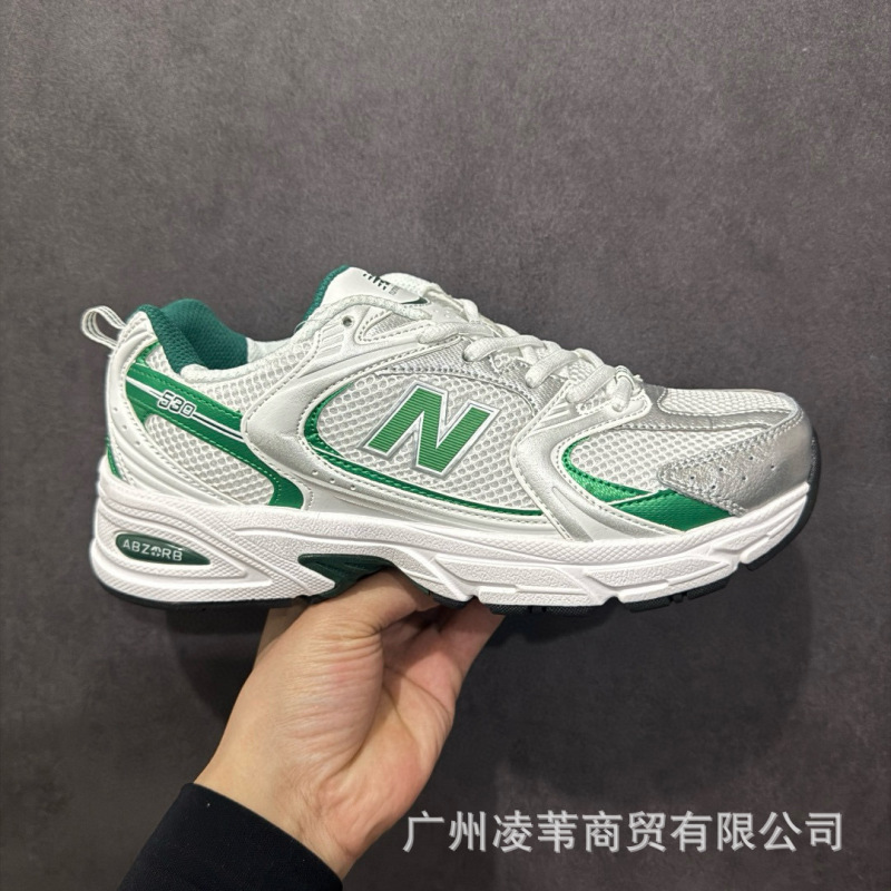 莆田純粋なオリジナル NB530 レトロシルバーダッドシューズ夏メッシュ男性と女性のカップルの靴アウトドアカジュアルスポーツシューズ|undefined