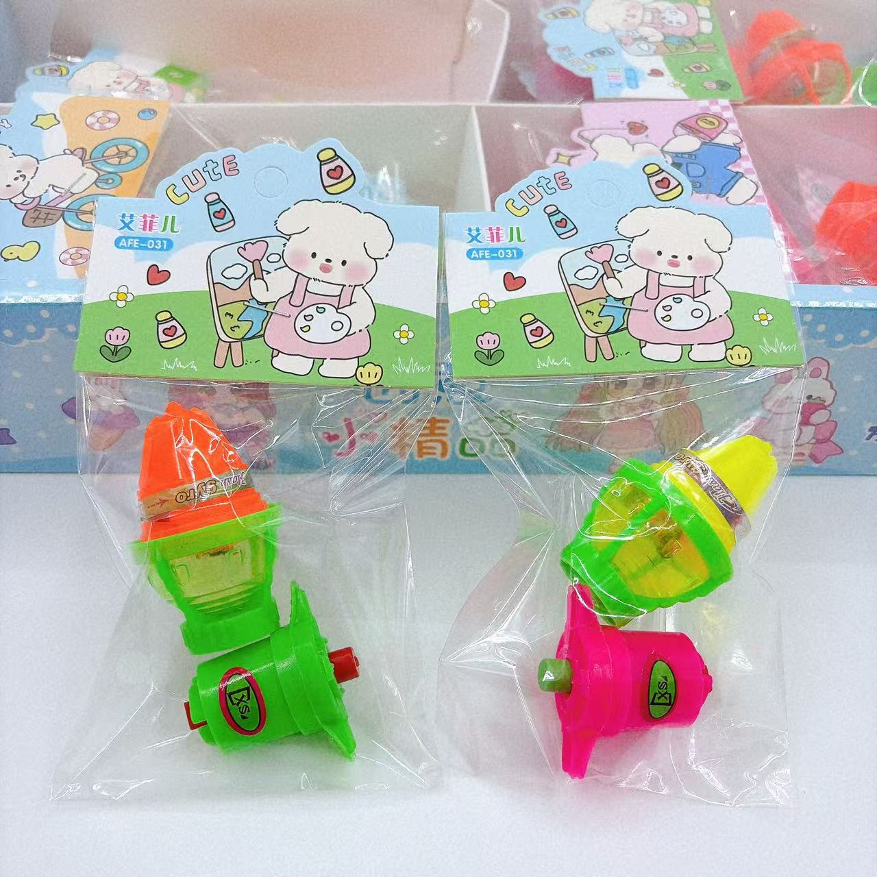 Giro flash bolsas juguetes infantiles puzzle divertidos giroscopio luces estand es nostálgico al por mayor 8090