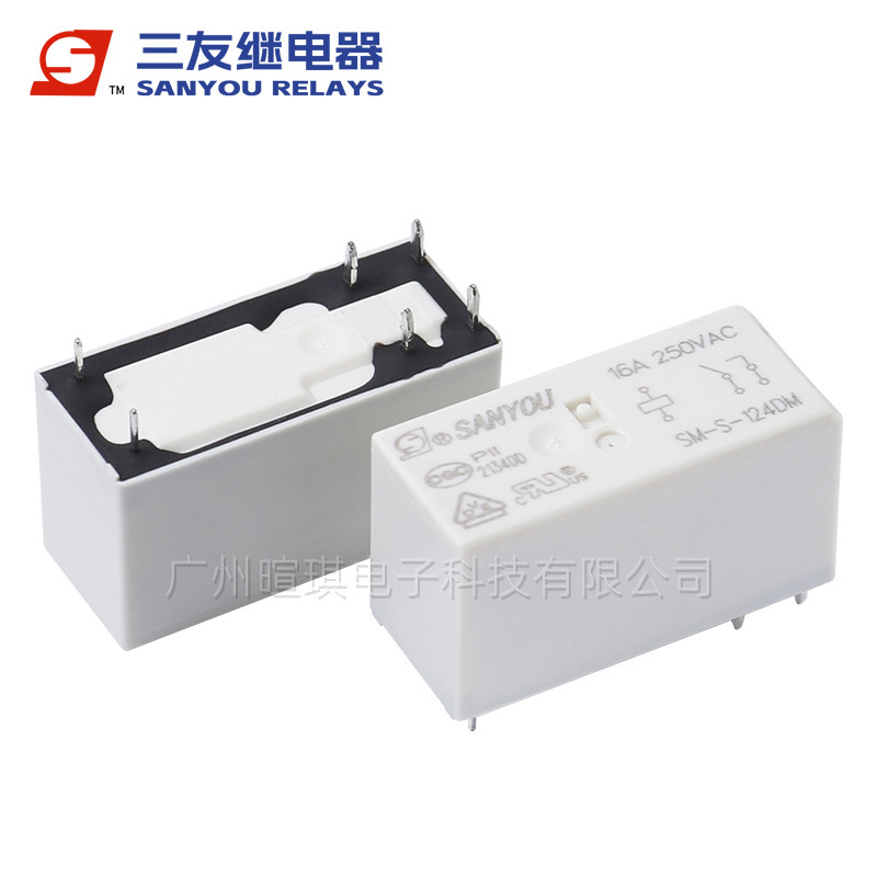 Sanyou リレー SM-S-105DM エアコン DC 16a リレー 12v24v 電源小型リレー|undefined