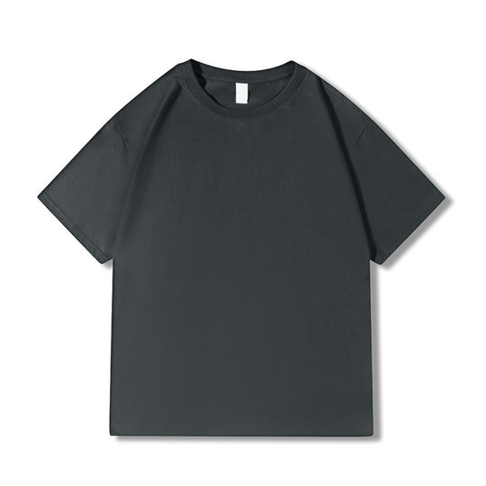 Hebei high quality 200g tight Siro spinning loose light version adult T-shirt with side seam 100% cotton short sleeve
