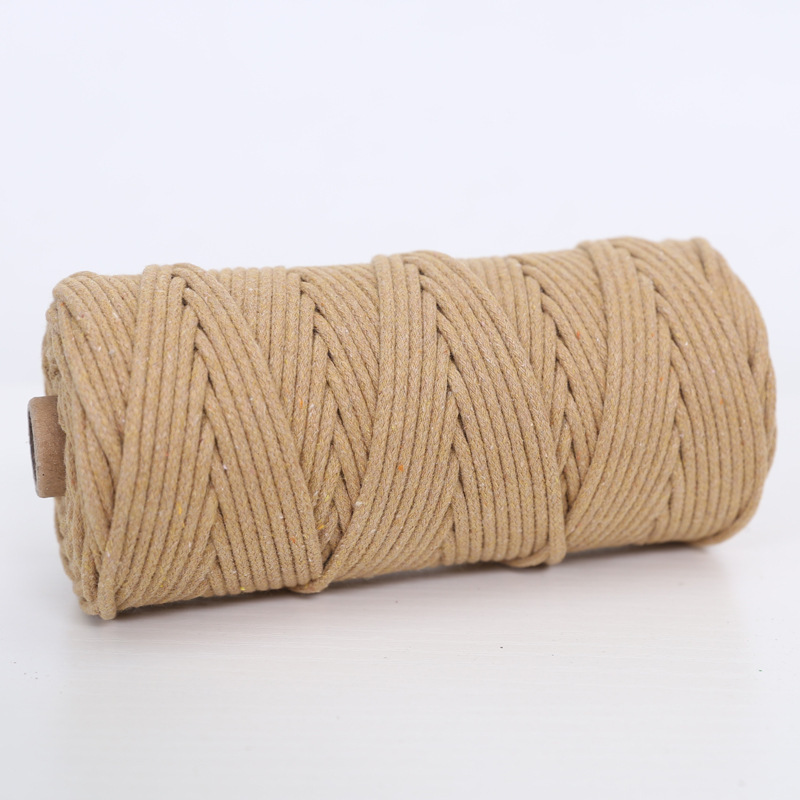 多规格彩色2mm3mm4mm材料手工艺品编织绳子手工手搓编织绳子棉绳|undefined