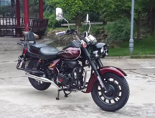 Retro Motorcycle Sports Car 200Cc National Iv Efi Can Be Licensed Storm Harley Prince Fuel Straddle Street Motorcycle