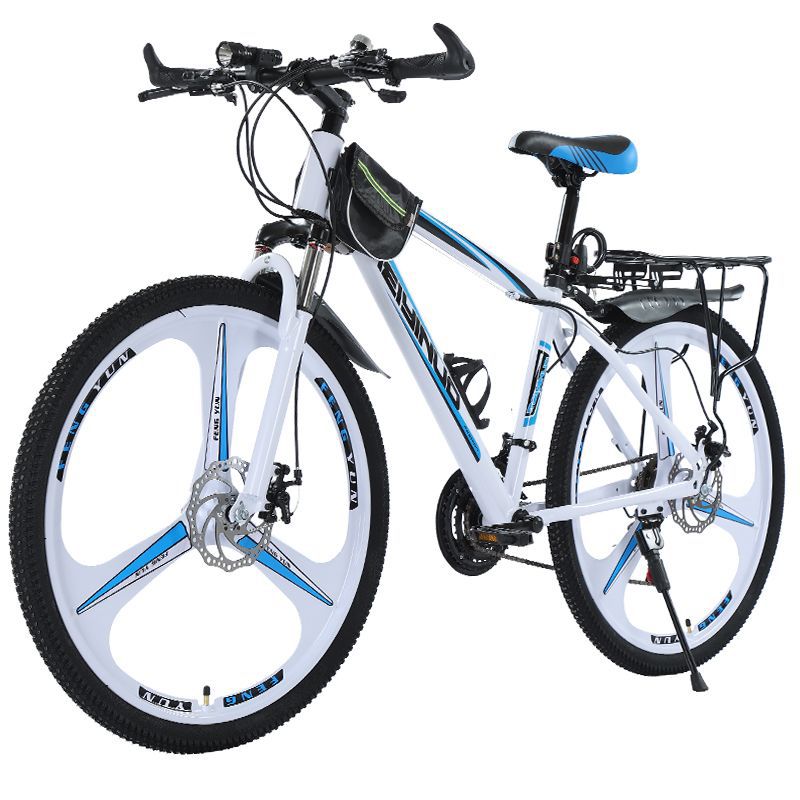 Mountain Bike Off-Road Men's and Women's Adult Lightweight Disc Brake Variable-Speed Student City Road Racing Bicycle