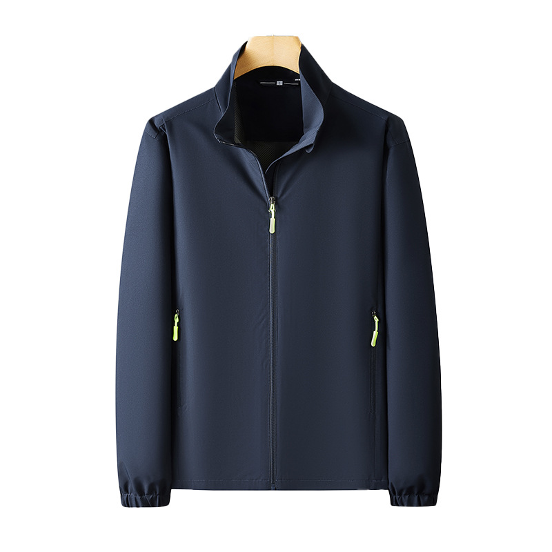 Ropa de trabajo de otoño abrigo anti-fouling ropa de trabajo rompevientos impermeable collar de soporte chaqueta de trabajo chaqueta logotipo impreso personalizado image 22