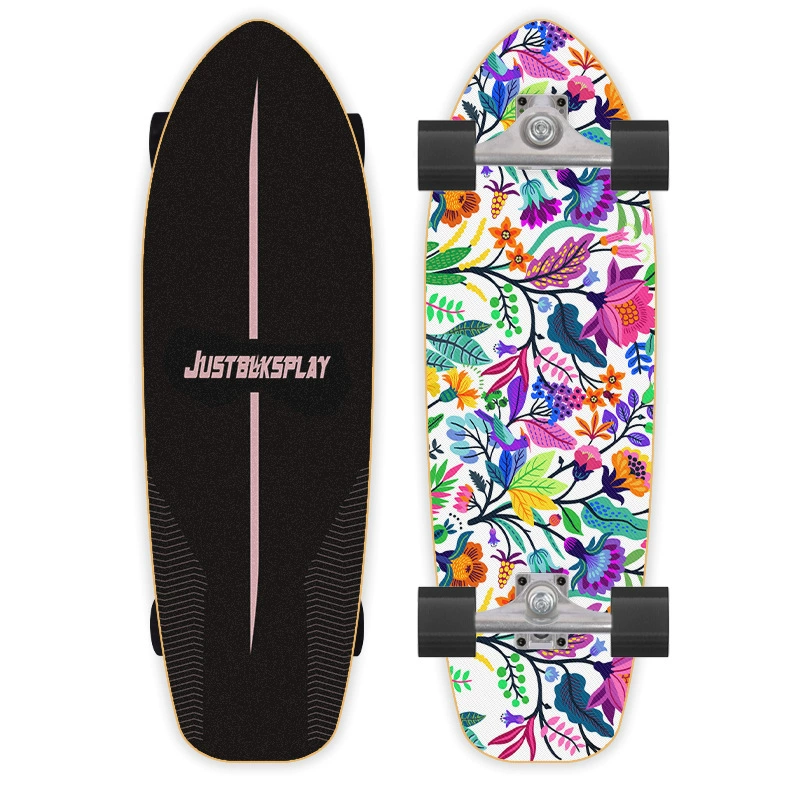 Лед Surfing Board Bridge Spring PU двойное рулевое управление SM Pusher симулятор серфинга скейтборд