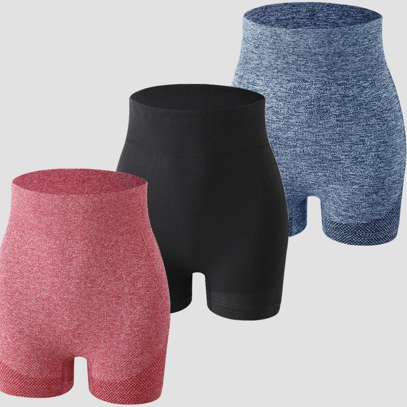 Амазонка взрывы шорты йоги с высокой талией