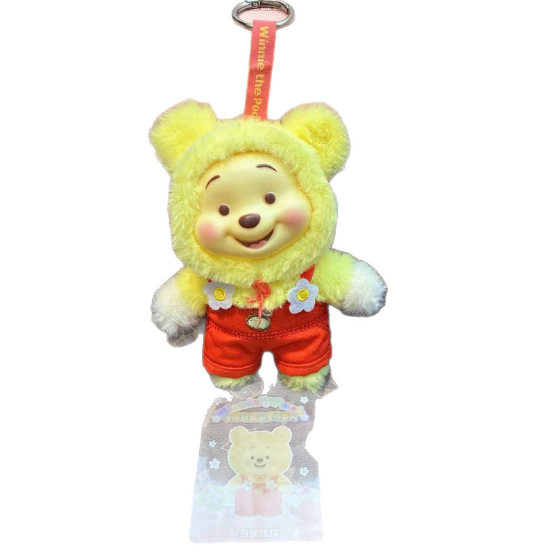 TOPTOY小熊维尼盲盒噗噗糖果系列盲盒女孩周边潮玩手办挂件玩偶|undefined
