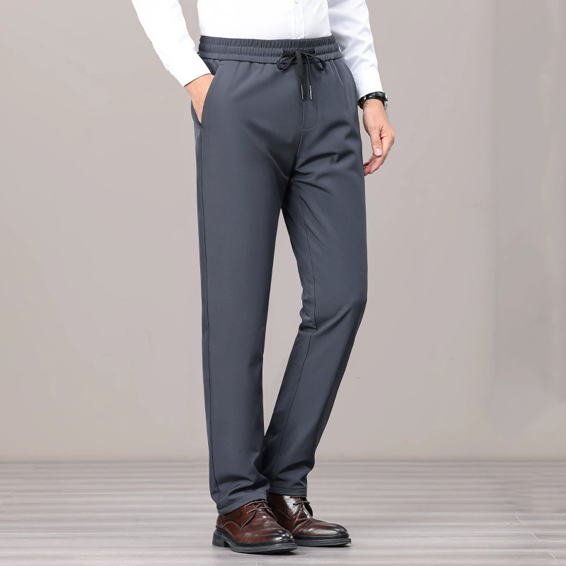 90 гусиные пуховые брюки мужские длинные зимние толстые спортивные брюки эластические брюки повседневная талия на открытом воздухе брюки для альпинизма