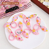[pink orange rabbit ears] 1 piece