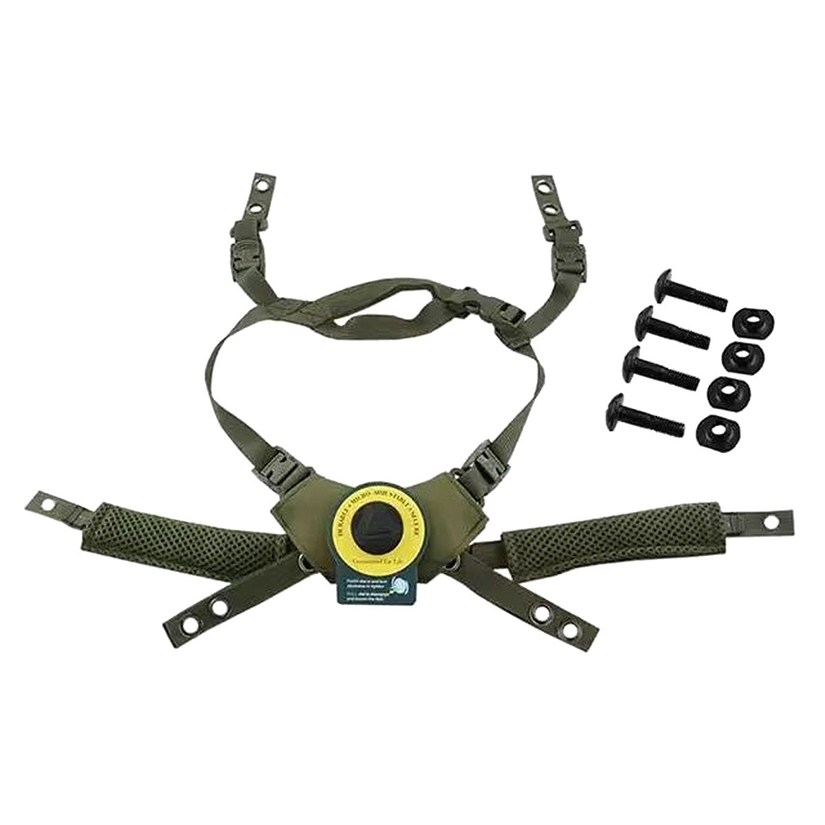 Wendy Hanging Helmet Lining Fast Adjustable Shock-Absorbing Buffer Rotating Chin Strap Cs Tactical Helmet Accessories