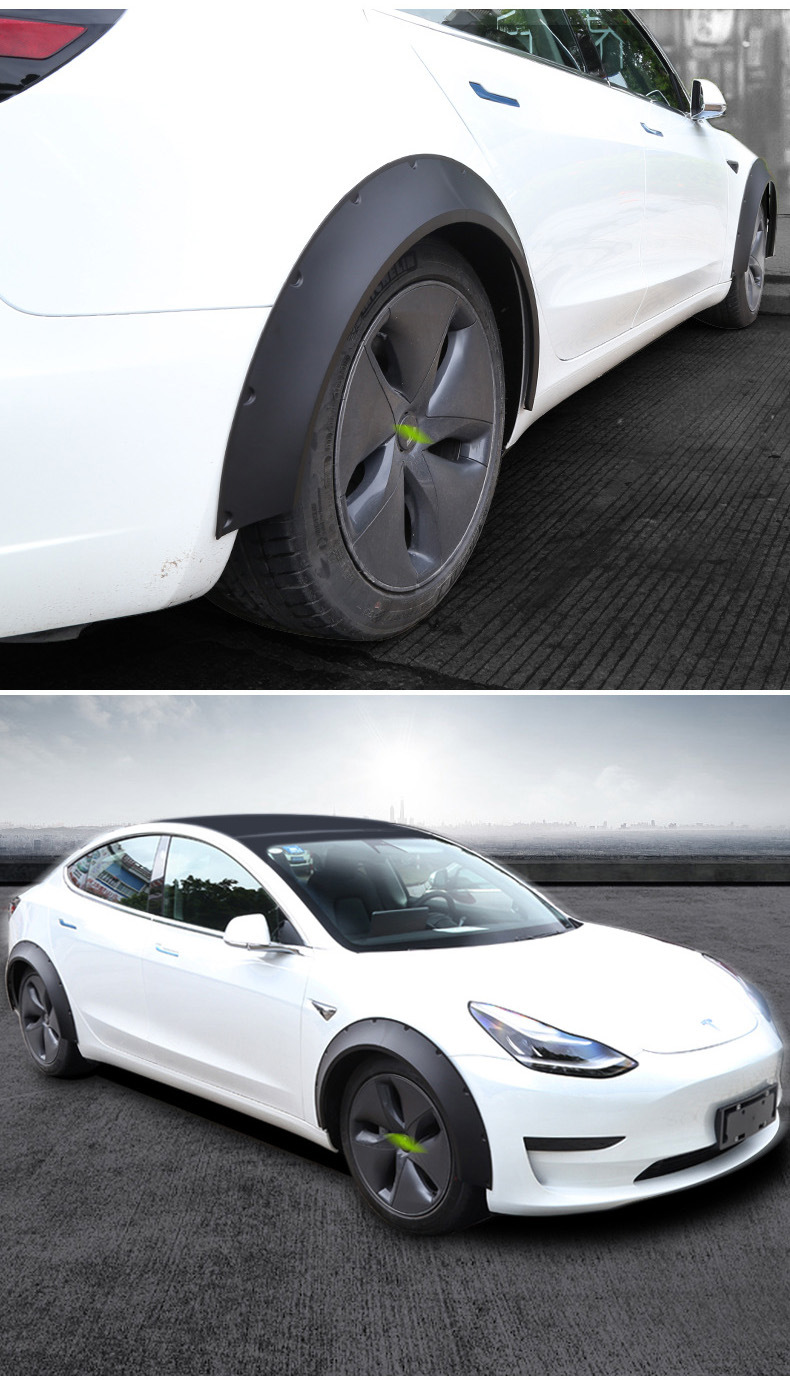 Cross-Border Hot-Selling Car Universal Modified Segmented Wide Body Wheel Arches Sedan Suv Off-Road Vehicle Decorative Fenders